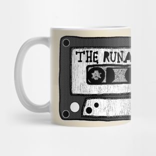 the runaways cassette black and white Mug